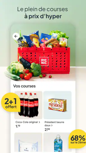 Picnic : courses & recettes screenshot