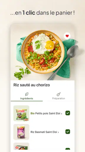 Picnic : courses & recettes screenshot