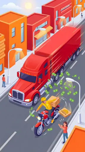 Pizza Dash: Moto Delivery screenshot