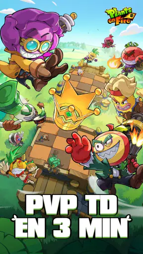 Plants on Fire: Clash & Defend screenshot