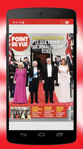Point De Vue - Magazine screenshot