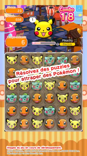 Pokémon Shuffle screenshot
