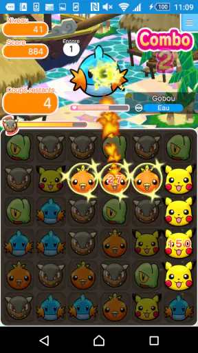 Pokémon Shuffle screenshot
