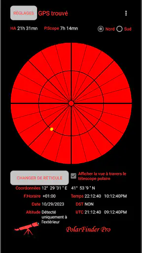 PolarFinder Pro screenshot