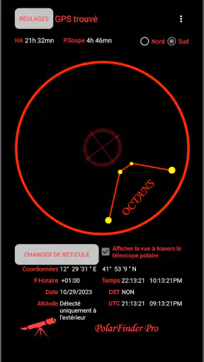PolarFinder Pro screenshot