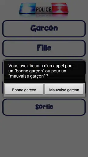 Police des enfants - farce screenshot