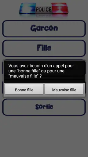 Police des enfants - farce screenshot