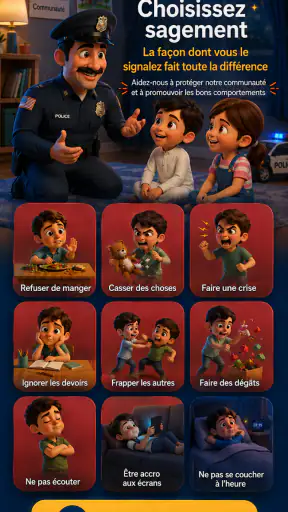 Police des Enfants Français screenshot