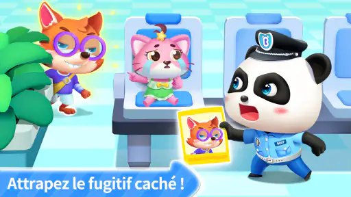 Policier Baby Panda screenshot