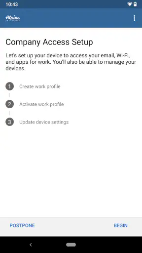 Portail entr. Microsoft Intune screenshot