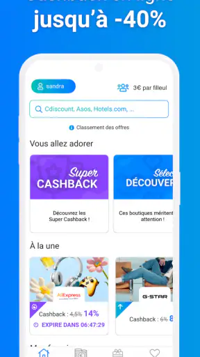 Poulpeo Cashback et Code promo screenshot