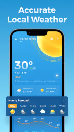 Prévisions météo en direct screenshot