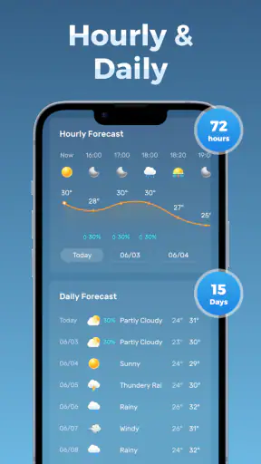 Prévisions météo en direct screenshot