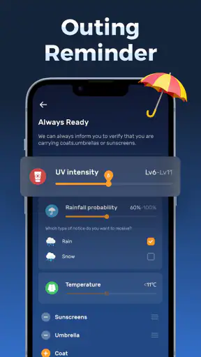 Prévisions météo en direct screenshot