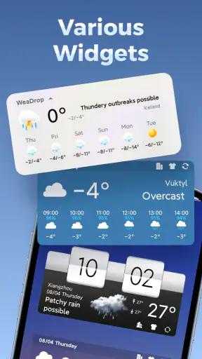Prévisions météo en direct screenshot