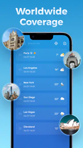 Prévisions météo en direct screenshot