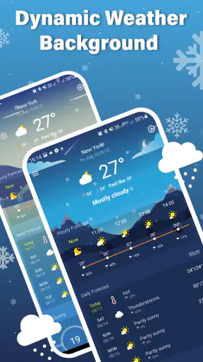Prévisions météo locales screenshot