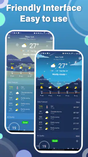Prévisions météo locales screenshot