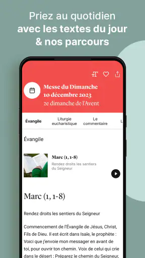 Prions : Lecture de la Bible screenshot