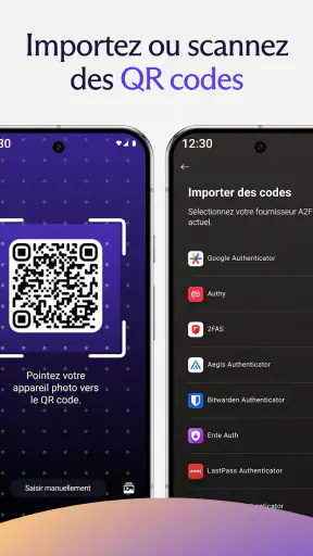 Proton Authenticator screenshot