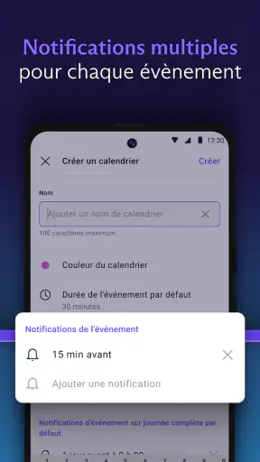 Proton Calendar: Votre agenda screenshot