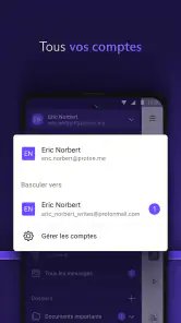 Proton Mail: Email chiffré screenshot