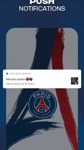 PSG Officiel screenshot