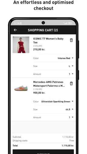 PUMA | Vêtements et baskets screenshot