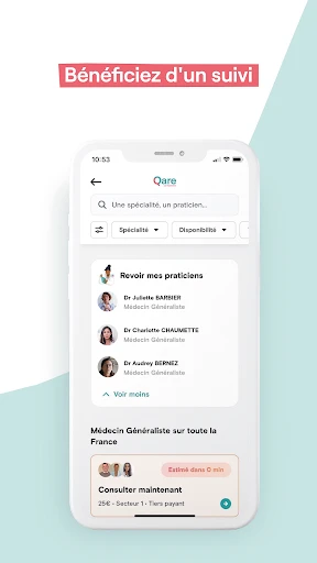 Qare - Consultez un médecin screenshot