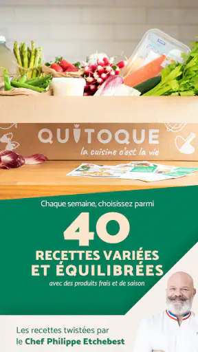 Quitoque : box cuisine facile screenshot