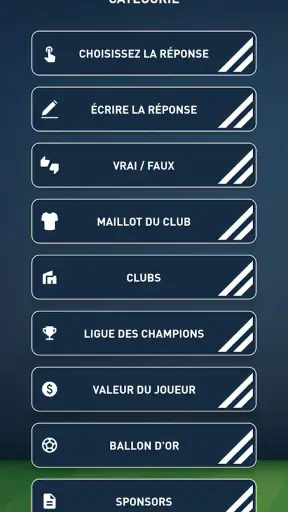 Quiz des joueurs de football screenshot
