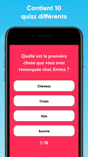Quiz pour les couples screenshot
