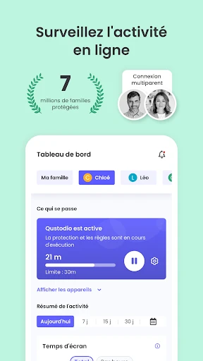 Qustodio Contrôle Parental screenshot