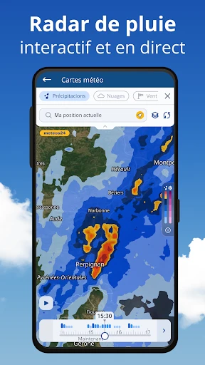 Radar meteos24 & météo fiable screenshot