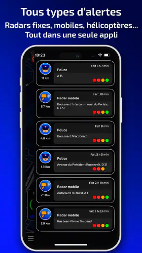 Radarbot: Détecteur de Radars screenshot