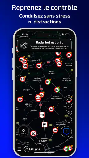 Radarbot: Détecteur de Radars screenshot