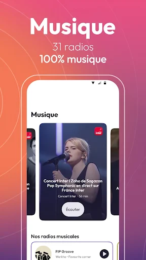 Radio France : radios, podcast screenshot