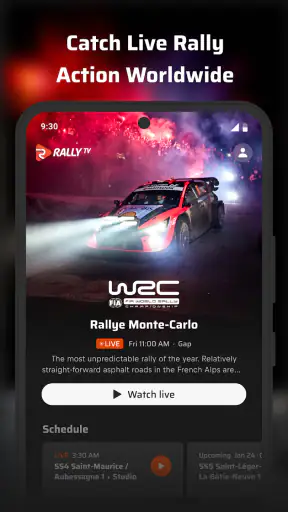 Rally TV Streaming and Live TV screenshot