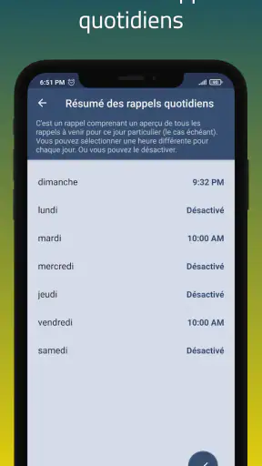 Rappel Pro screenshot
