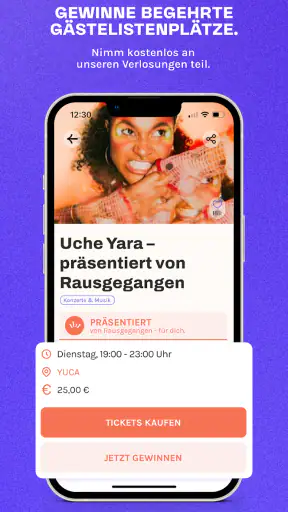 Rausgegangen: Events entdecken screenshot
