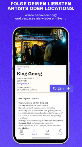 Rausgegangen: Events entdecken screenshot