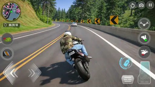 Real Bike Driving Racing Games screenshot