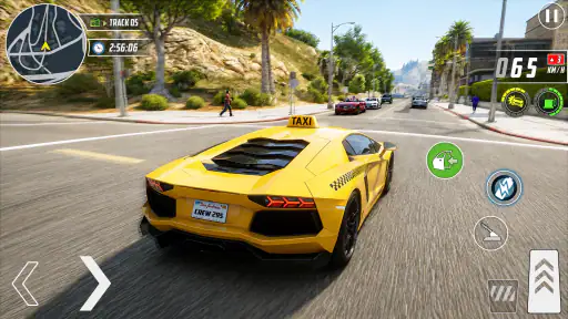 Real Taxi Car Drifting Driving screenshot