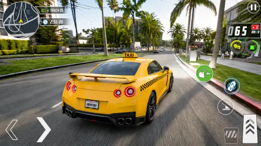 Real Taxi Car Drifting Driving screenshot