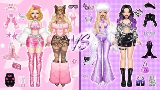 Rebel Glam: Jeux d'habillage screenshot