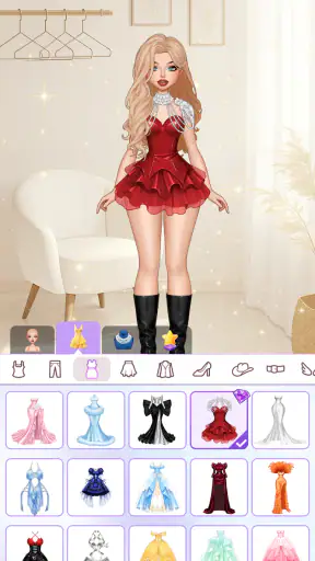Rebel Glam: Jeux d'habillage screenshot