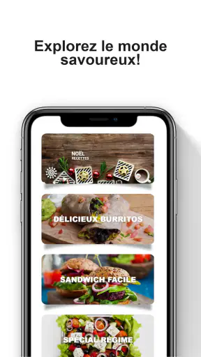 Recettes de cuisine screenshot