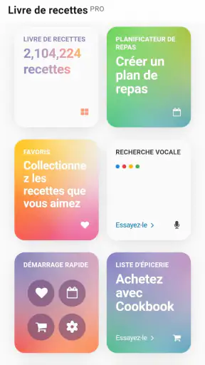 Recettes de cuisine screenshot