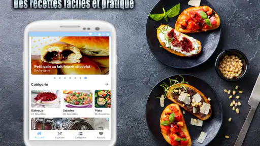 Recettes Faciles et Rapides screenshot