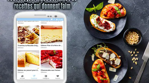 Recettes Faciles et Rapides screenshot